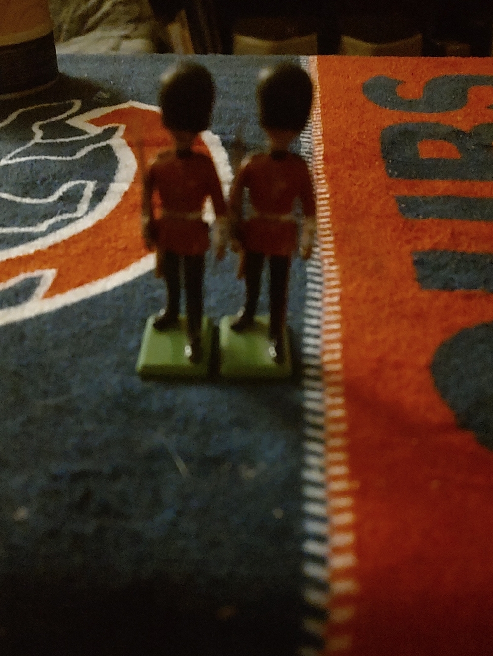 Toy Soldier Figurine - Red and Black.